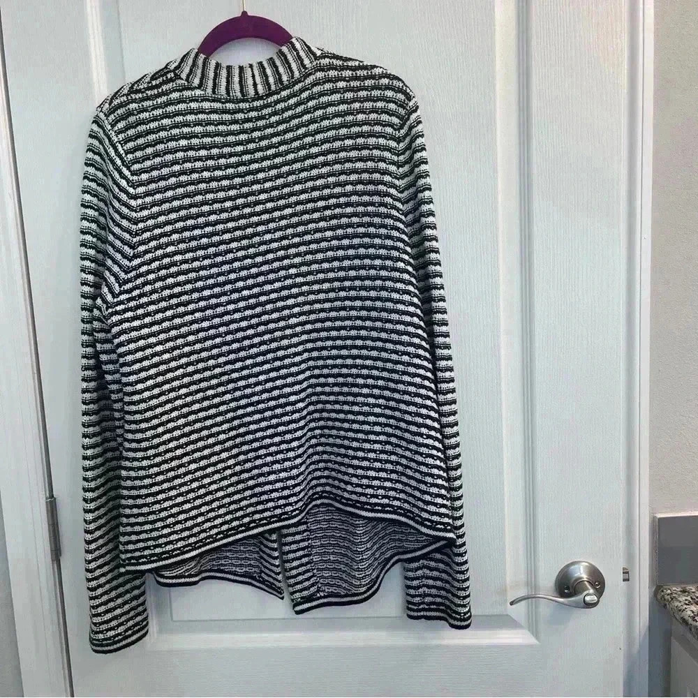 Black & White Cardigan by Chico’s - Picture 6 of 7
